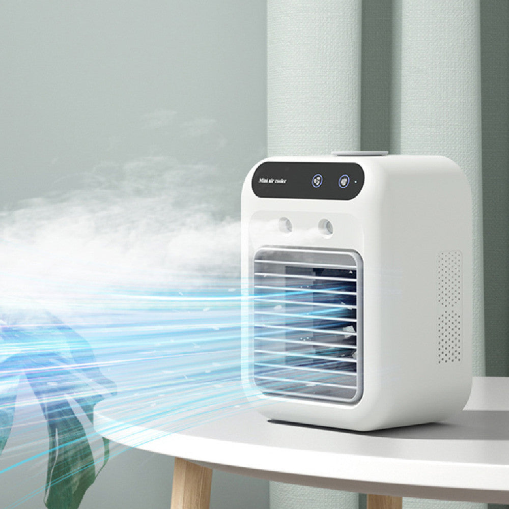 Climatiseur portable, refroidisseur d'air à eau, ventilateur pour chambre, bureau ou voiture