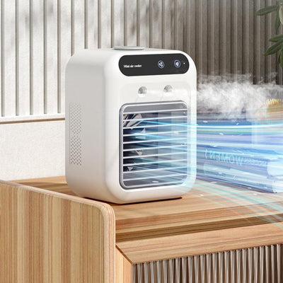 Climatiseur portable, refroidisseur d'air à eau, ventilateur pour chambre, bureau ou voiture