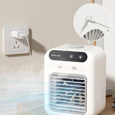 Climatiseur portable, refroidisseur d'air à eau, ventilateur pour chambre, bureau ou voiture