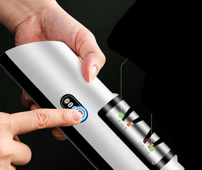 Aiguiseur de couteaux électrique rechargeable par USB, outil de cuisine réglable et automatique