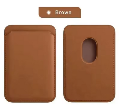 Étui portefeuille en cuir compatible iPhone et SamSung
