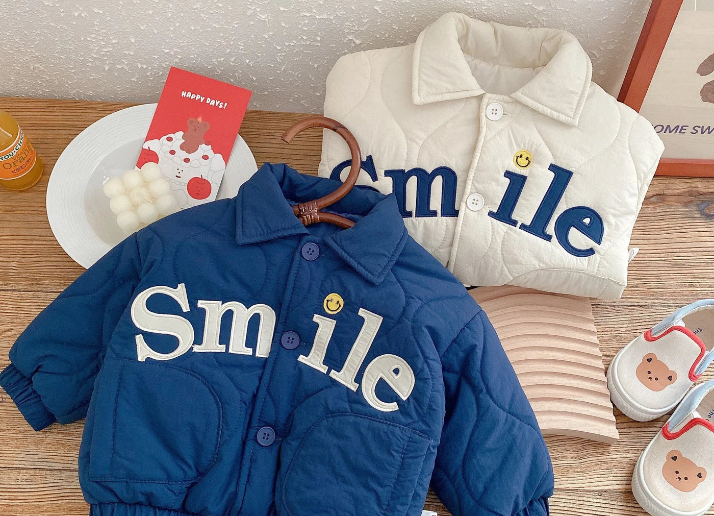 Manteaux coton pour bébé garçons et filles de 0 à 6 ans