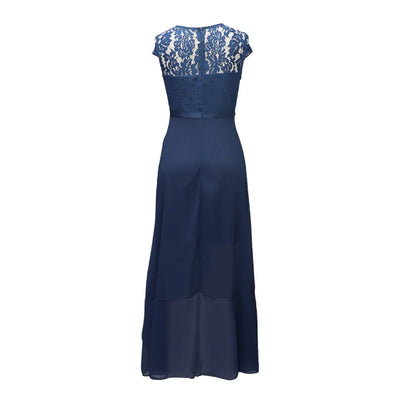 BARESY robe de bureau chic femme - Dentelle & Ceinture
