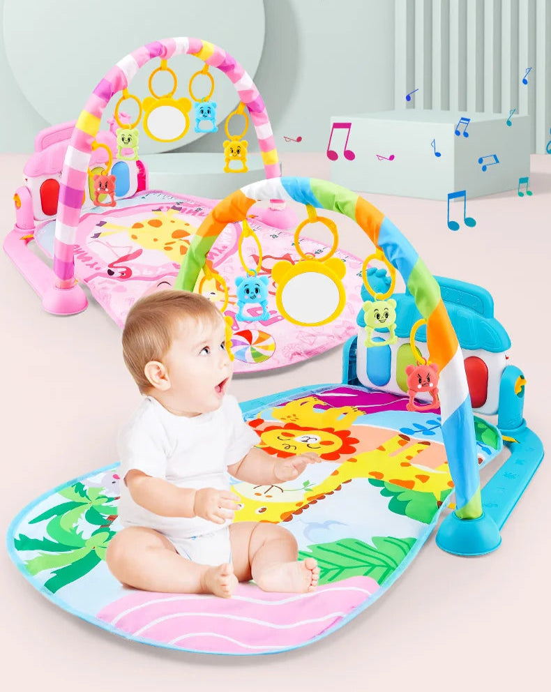 Tapis d'éveil, Support de fitness pour bébé avec musique