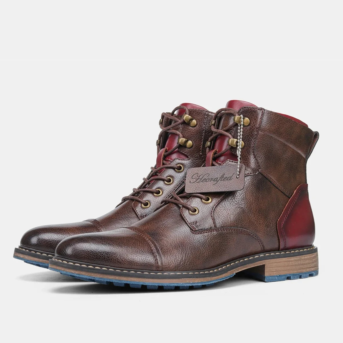 Bottes cuir confortable pour homme à porter toutes les saisons.