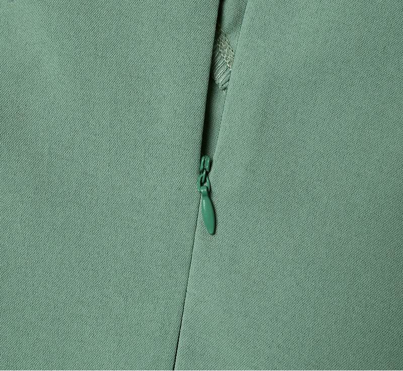 Robe De Soirée Élégante Col En V Slim Fit Bureau Travail Robe D'été Mode Robe D'été Solide Robes Plissées