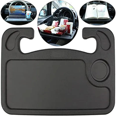Plateau pour ordinateur portable, pour manger, travailler au volant au stationnement. Table à manger, plateau pour boissons, nourriture et café.