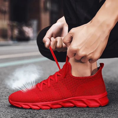 Baskets de course légères et confortables pour hommes, idéales pour le jogging