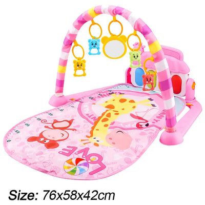 Tapis d'éveil, Support de fitness pour bébé avec musique