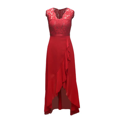 BARESY robe de bureau chic femme - Dentelle & Ceinture