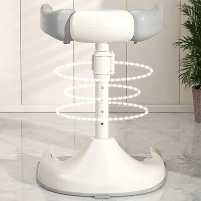 Support douche confortable pour doucher bébé facilement