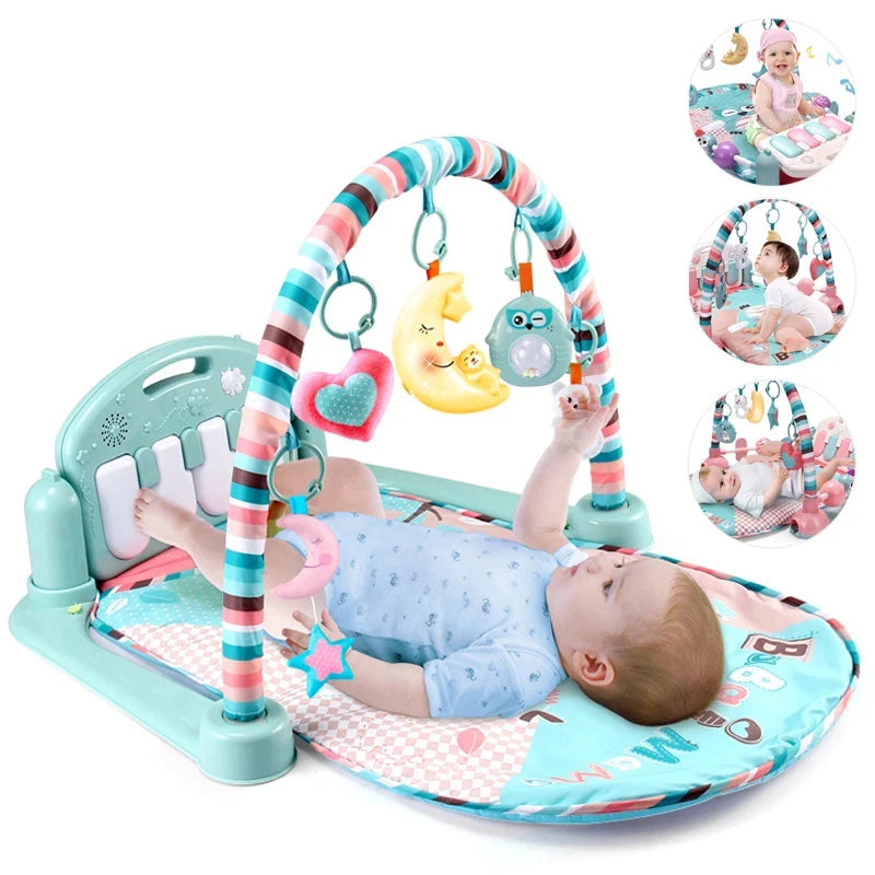 Tapis d'éveil, Support de fitness pour bébé avec musique