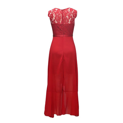 BARESY robe de bureau chic femme - Dentelle & Ceinture