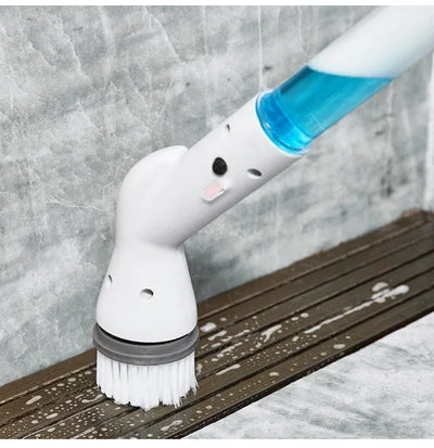 BARESY cordless electric cleaning brush - Rechargeable 2-in-1