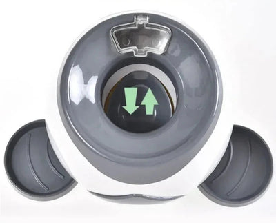 Lanceur de balle et distributeur de nourriture pour chat et chien