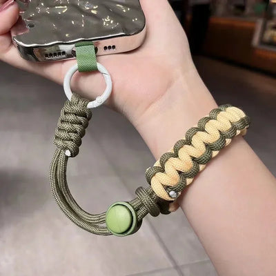 Lanière universelle réglable tissée à la main pour téléphone portable, anti-vol toute marque.
