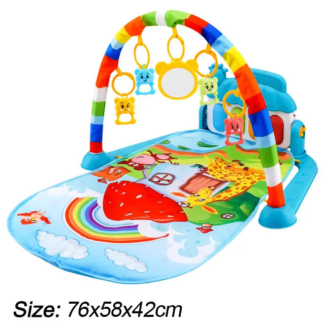 Tapis d'éveil, Support de fitness pour bébé avec musique