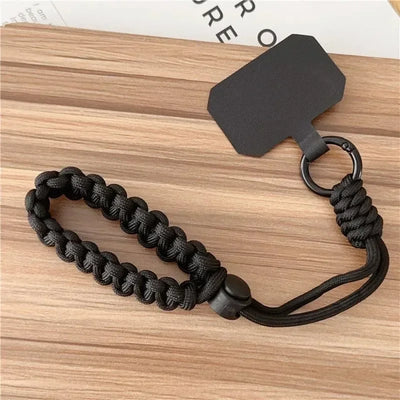 Lanière universelle réglable tissée à la main pour téléphone portable, anti-vol toute marque.