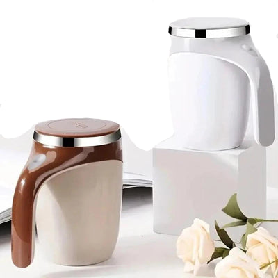 Tasse à café avec mélangeur automatique rechargeable pour maison, bureau et voyage