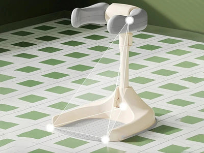 Support douche confortable pour doucher bébé facilement