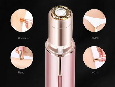 Mini rasoir rouge à lèvres pour femme, rasage complet du corps sans abîmer la peau