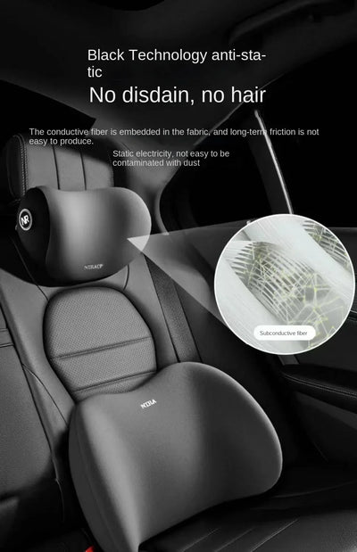 Cale nuque chauffeur taxi, coussin lombaire sciatique, mousse cervicale à mémoire de forme