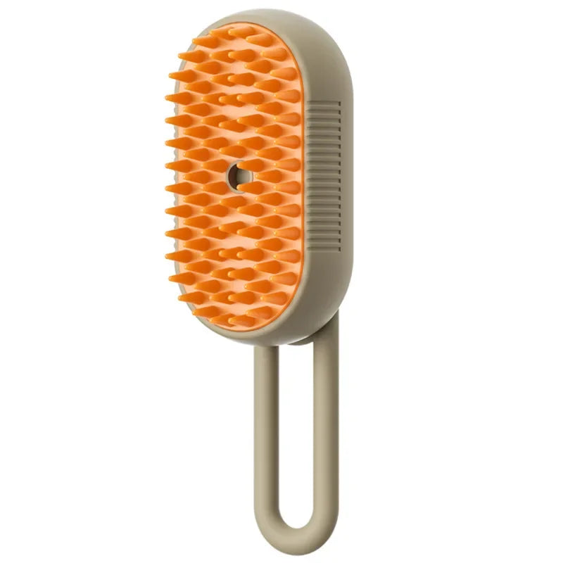 Brosse électrique pour chien et chat 3 en 1, idéale pour le massage et le toilettage des animaux, élimine les poils emmêlés et détachés