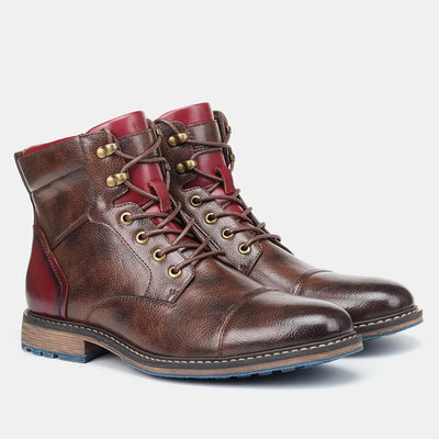 Bottes cuir confortable pour homme à porter toutes les saisons.
