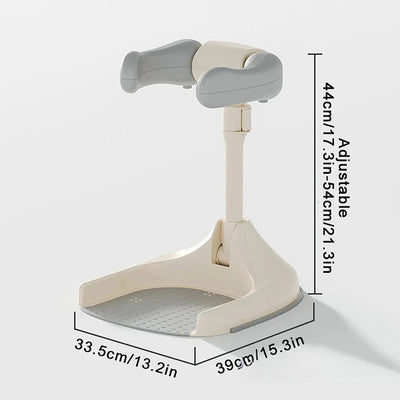 Support douche confortable pour doucher bébé facilement
