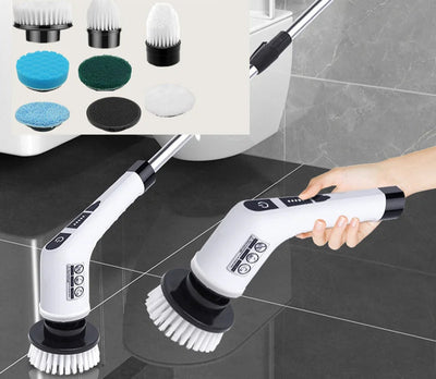 BARESY cordless electric cleaning brush - Rechargeable 2-in-1